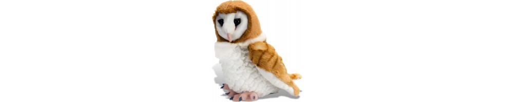 Peluches de fauna salvaje