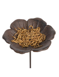 Comedero de forja para clavar