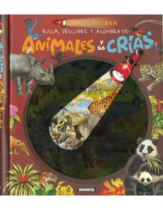 Libro-linterna: Animales y...