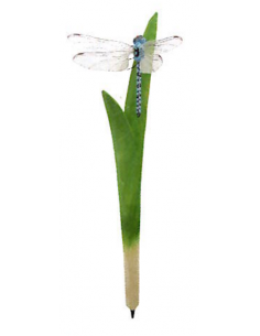 Boligrafo de LIBÉLULA azul...