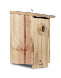 Caja nido antidepredadores