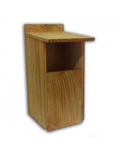 Caja nido cárabo de madera