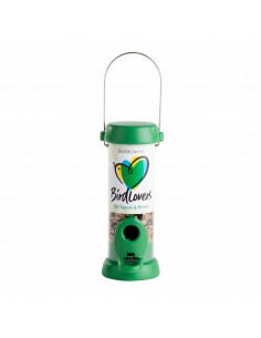 Comedero tubular para semillas