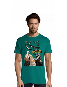 Camiseta aves necrófagas