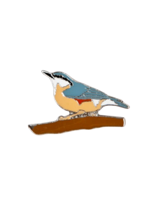 Pin trepador azul
