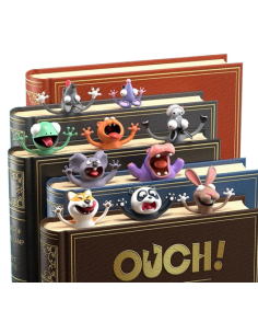 Marcapáginas 3D animales