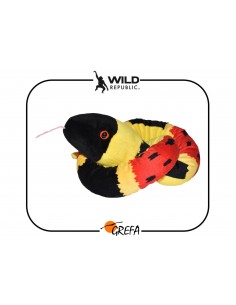 Serpiente de coral. Peluche...
